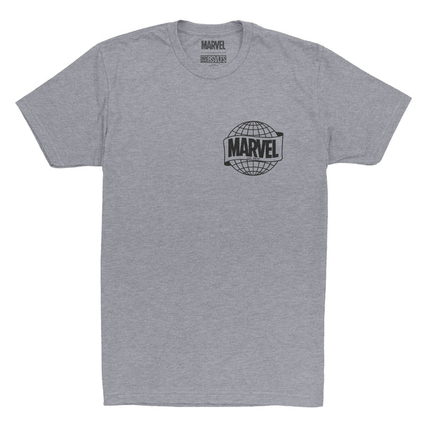 RSVLTS Marvel Globe Crewneck Tee in Blue — detail 2