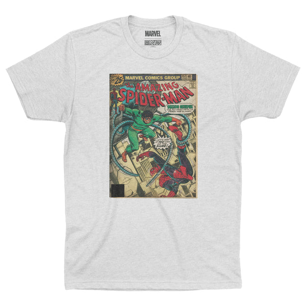 RSVLTS Amazing Spider-Man #157: The Ghost That Haunted Octopus! Crewneck Tee in Blue — detail 2