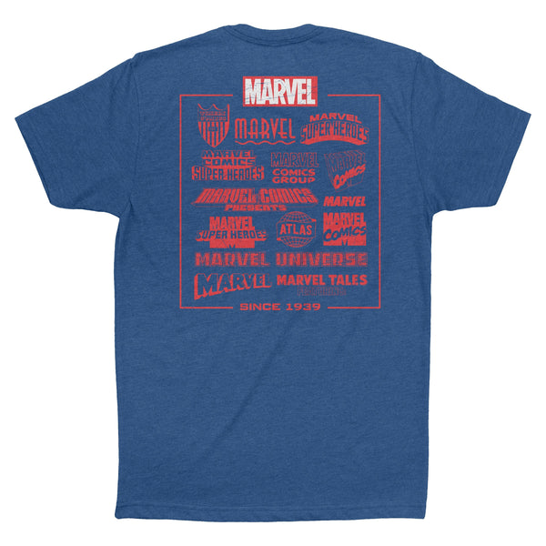RSVLTS Marvel Comics Group Crewneck Tee in Black — detail 3
