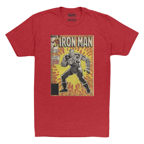 RSVLTS Iron Man #191: The Iron Destiny Crewneck Tee in Red — detail 2