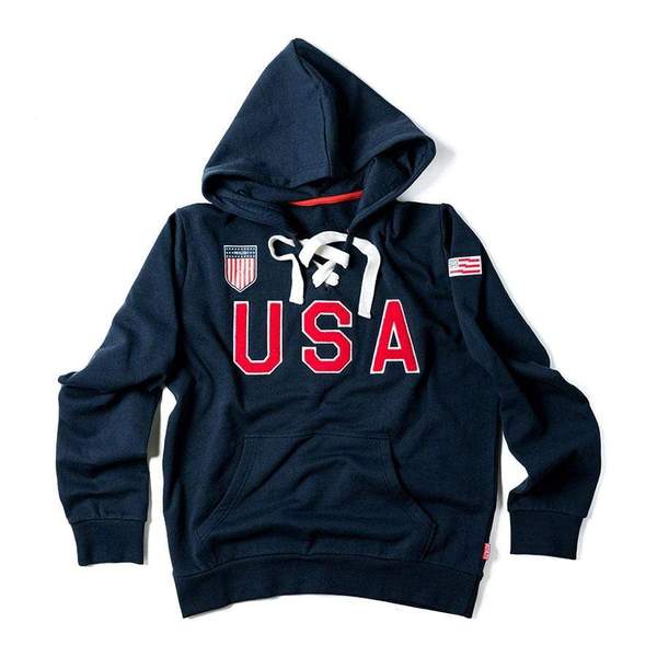 RSVLTS The All-American Performance Hoodie in Gray — detail 3