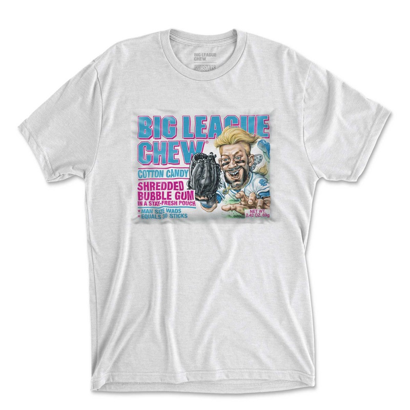 RSVLTS Cotton Candy Diving Catch Crewneck Tee in Blue — detail 2