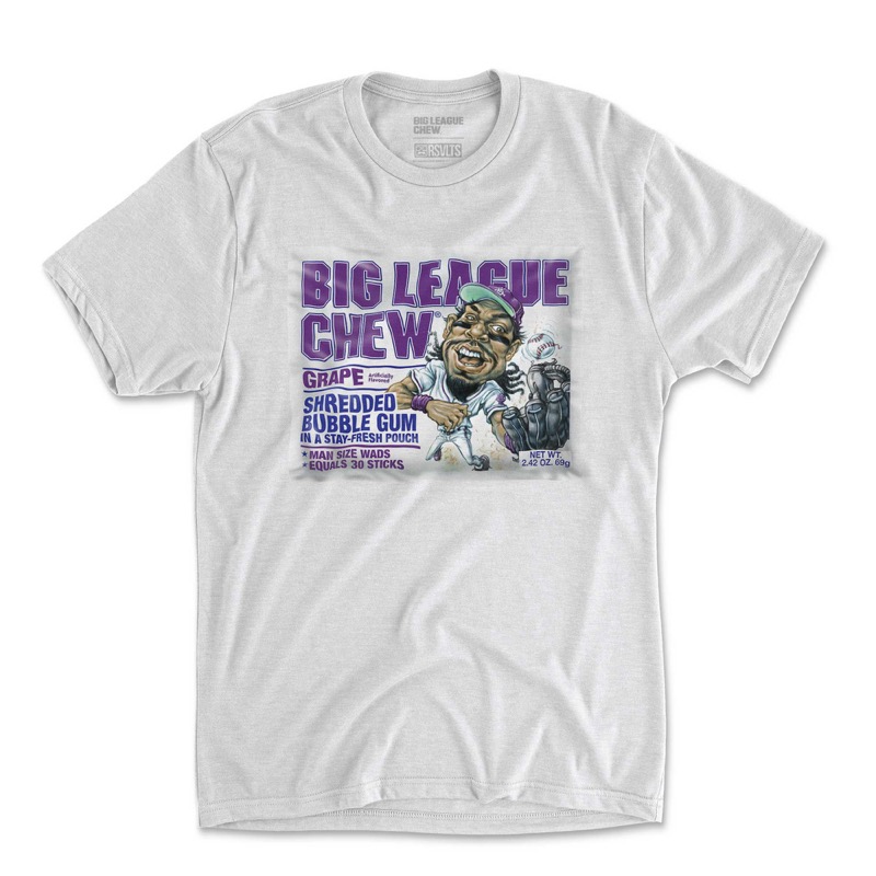 RSVLTS Grape Pop Fly Crewneck Tee in Blue — detail 2