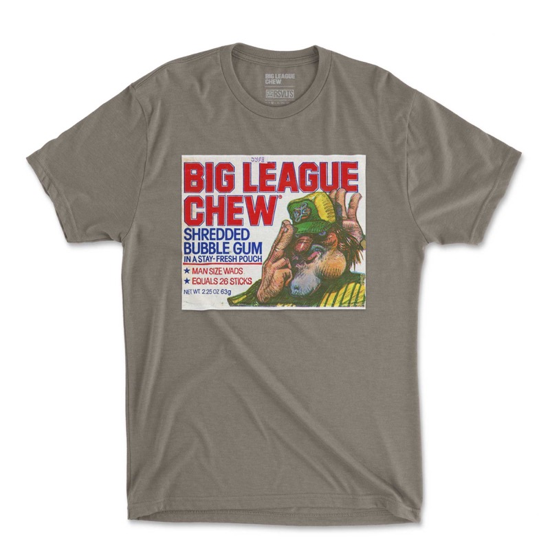 RSVLTS Vintage Original Crewneck Tee in Gray — front view