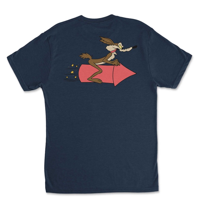 RSVLTS Whatever It Takes Crewneck Tee in Blue — front view