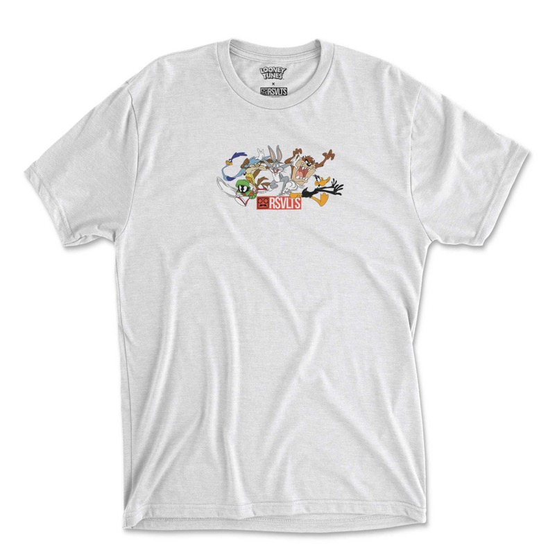 RSVLTS The MVPs Crewneck Tee in White — front view
