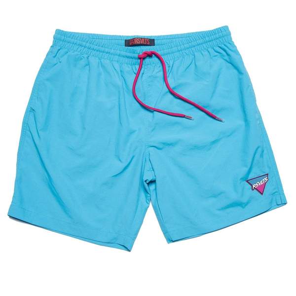 RSVLTS Maliblue Sands Swimwear in Blue — front view