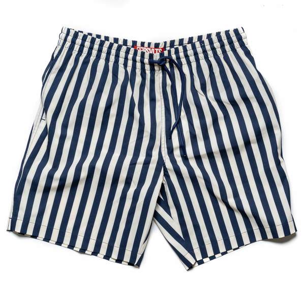 RSVLTS Nantucket Swimwear in Blue — front view