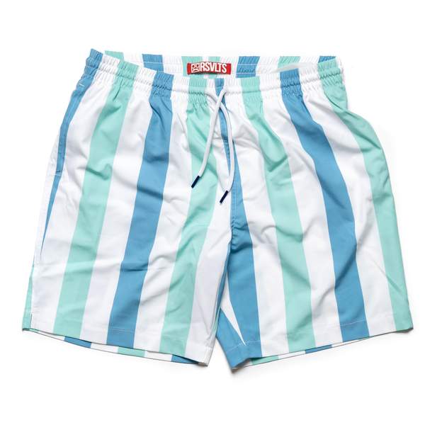 RSVLTS Newport Swimwear in Blue — front view