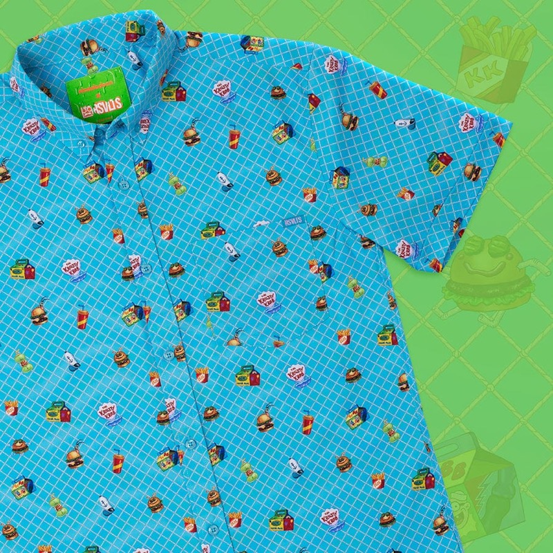 RSVLTS Order Up KUNUFLEX Short Sleeve Shirt in Blue — detail 2