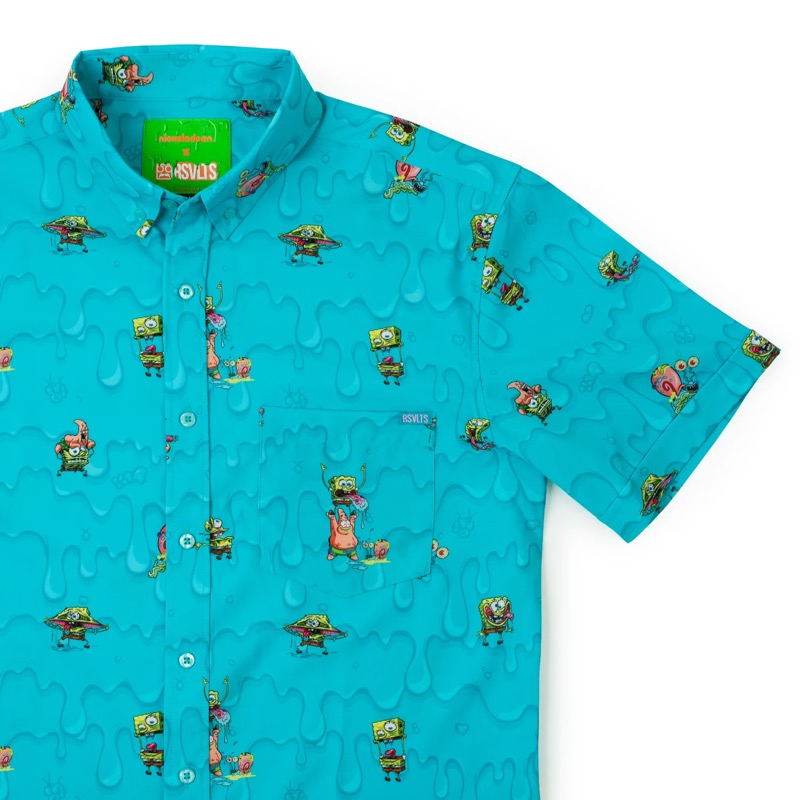 RSVLTS Trippy Bobs KUNUFLEX Short Sleeve Shirt — front view