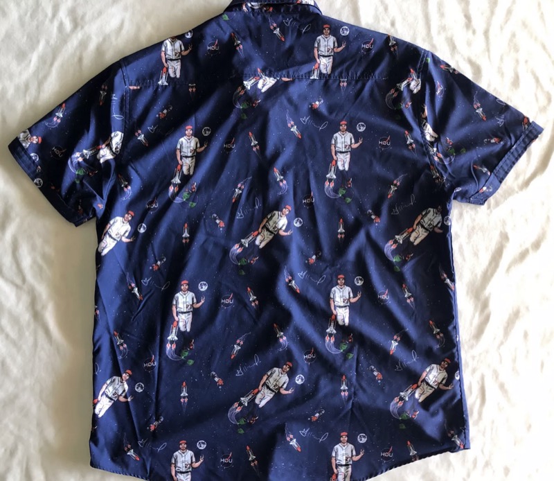 RSVLTS Gigante KUNUFLEX Short Sleeve Shirt in Blue — detail 2