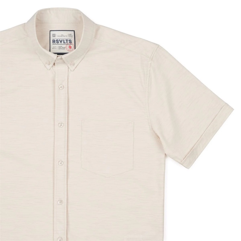 RSVLTS Solid Heather KUNUFLEX Short Sleeve Shirt — detail 16