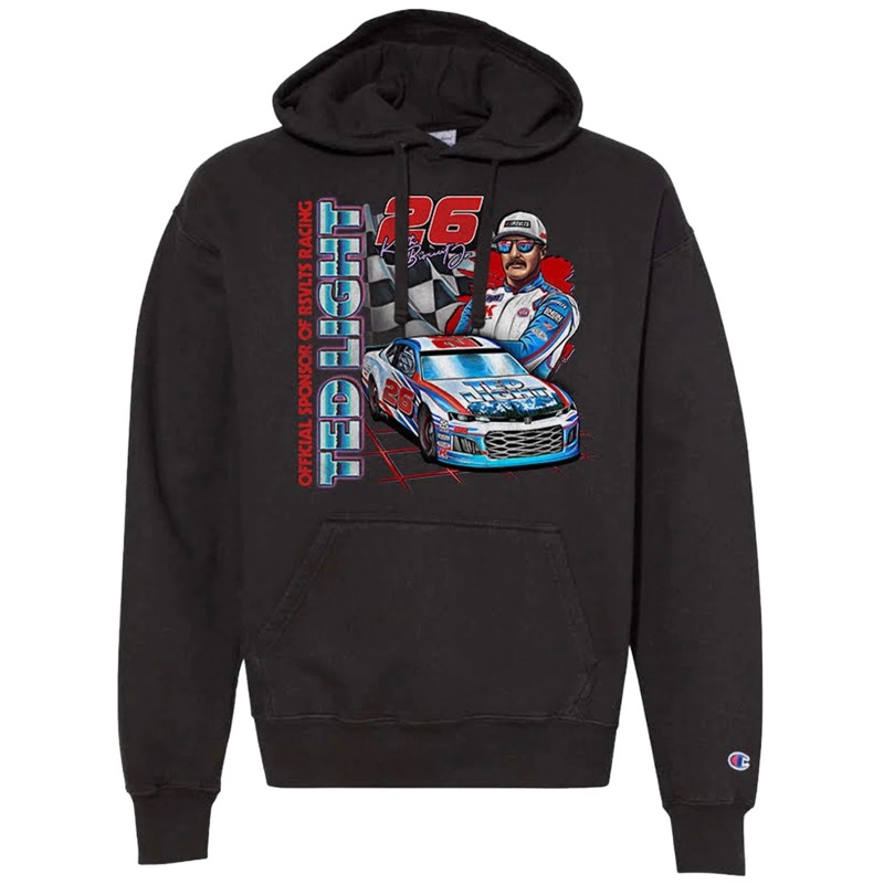 RSVLTS Keith Biscuit Jr. Performance Hoodie in Black — front view