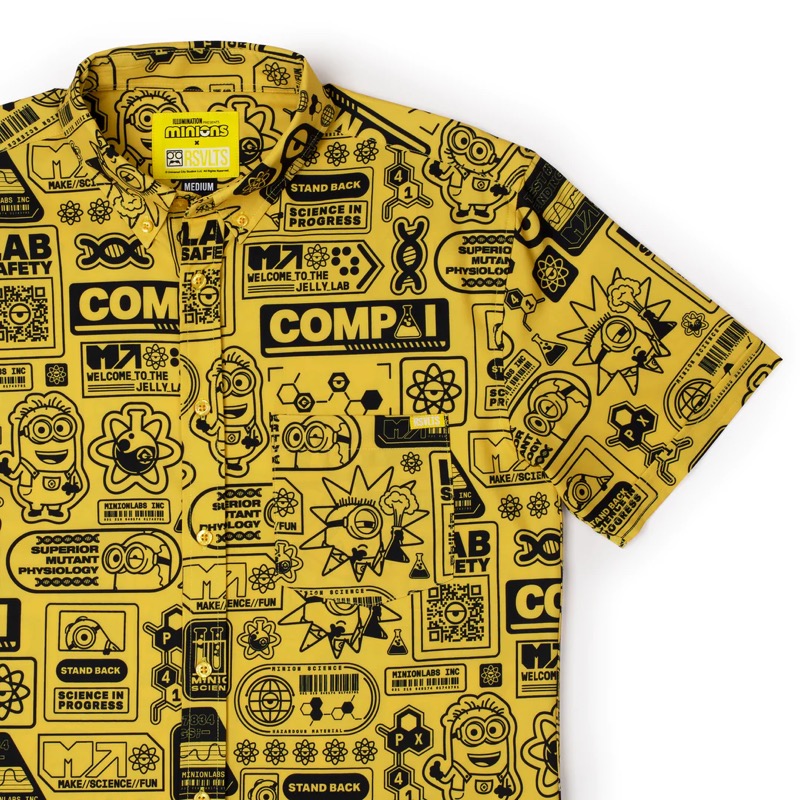 RSVLTS Zero Days Without An Accident KUNUFLEX Short Sleeve Shirt — front view