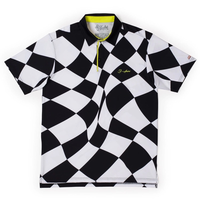RSVLTS Reality Check All-Day Polo in White — front view