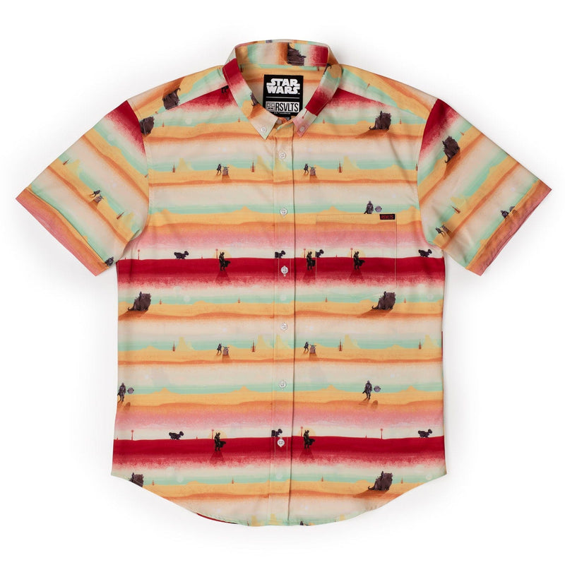 RSVLTS Layers KUNUFLEX Short Sleeve Shirt in Multicolor — detail 2