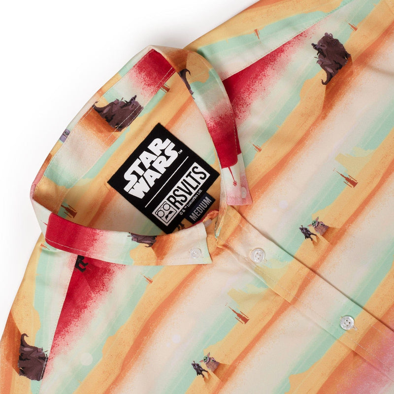 RSVLTS Layers KUNUFLEX Short Sleeve Shirt in Multicolor — detail 3