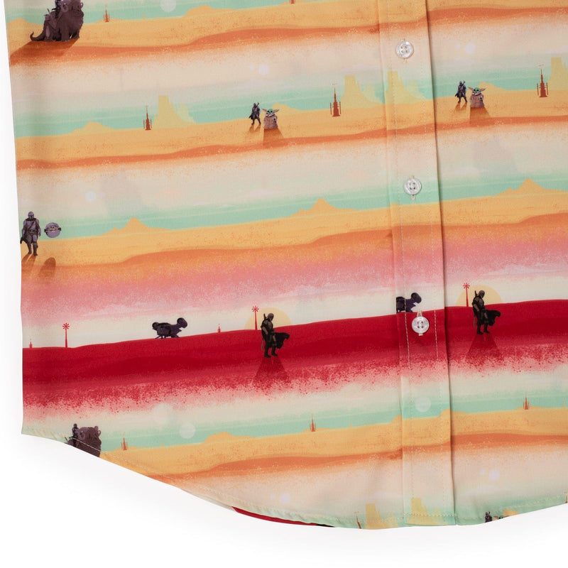 RSVLTS Layers KUNUFLEX Short Sleeve Shirt in Multicolor — detail 5