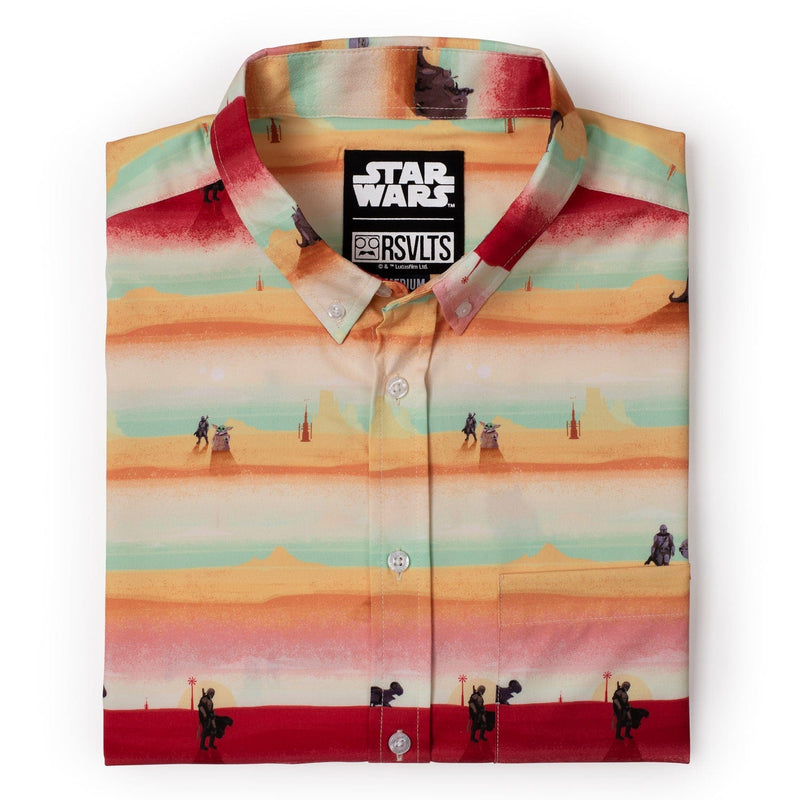 RSVLTS Layers KUNUFLEX Short Sleeve Shirt in Multicolor — detail 7