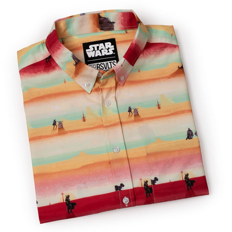 RSVLTS Layers KUNUFLEX Short Sleeve Shirt in Multicolor — detail 8