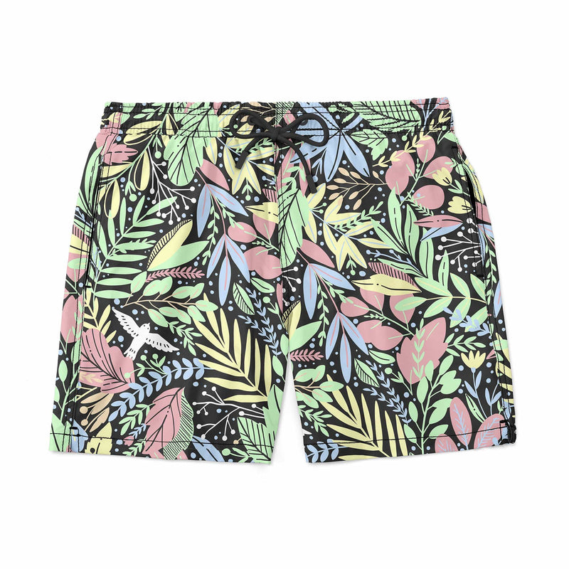 RSVLTS Springaling Hybrid Shorts in Black — front view