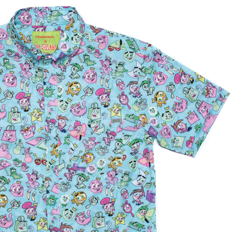 RSVLTS Wands & Wings KUNUFLEX Short Sleeve Shirt — front view