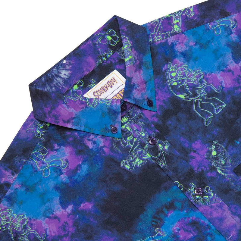 RSVLTS Zoinks!!! KUNUFLEX Short Sleeve Shirt in Blue — detail 5