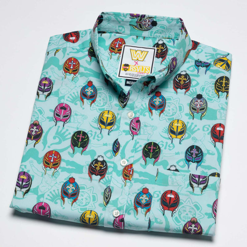 RSVLTS Rey Mysterio KUNUFLEX Short Sleeve Shirt — detail 4