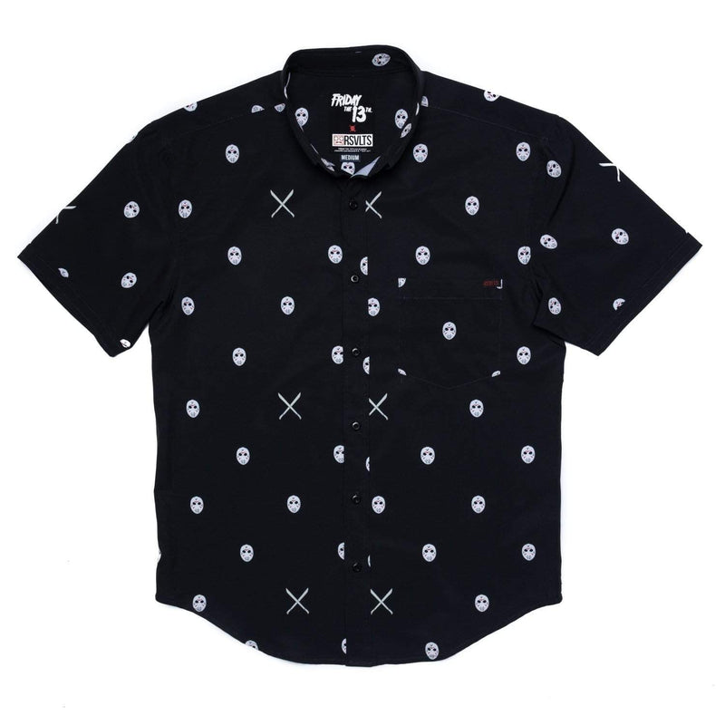 RSVLTS Greetings from Crystal Lake KUNUFLEX Short Sleeve Shirt — detail 2