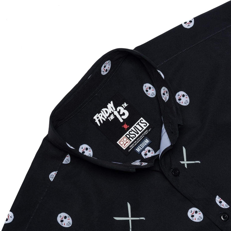 RSVLTS Greetings from Crystal Lake KUNUFLEX Short Sleeve Shirt — detail 6