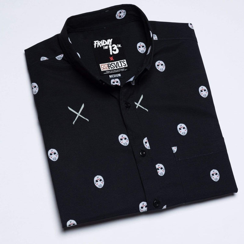 RSVLTS Greetings from Crystal Lake KUNUFLEX Short Sleeve Shirt — detail 7