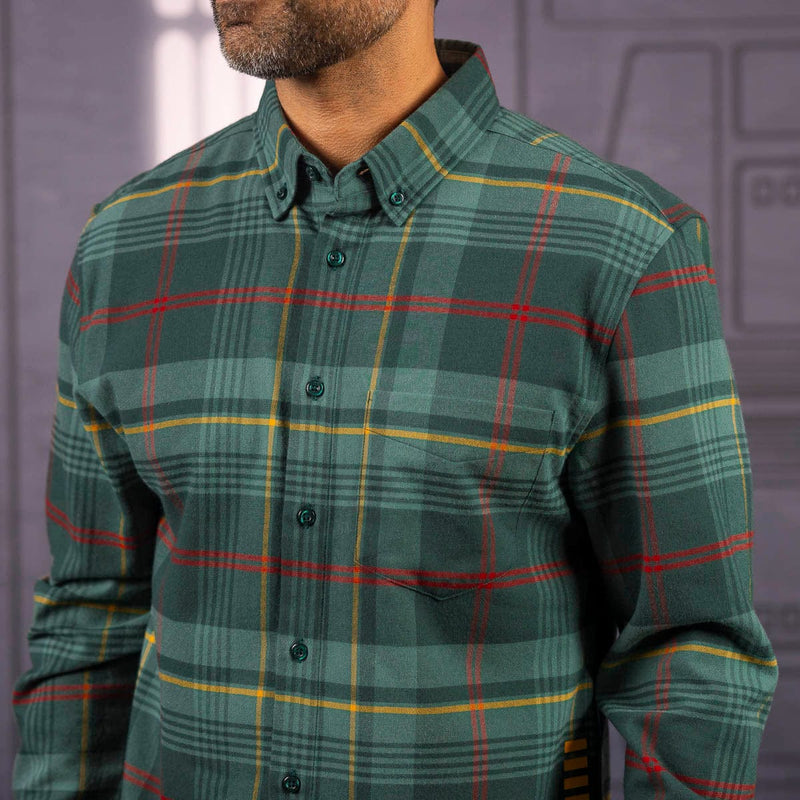 RSVLTS No Good To Me Dead BorlandFlex Long Sleeve Flannel (2024 Fit) — detail 6