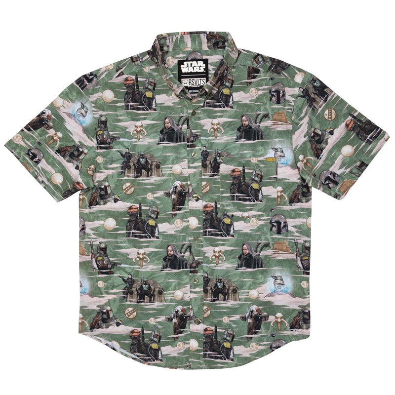 RSVLTS Rebirth KUNUFLEX Short Sleeve Shirt in Black — detail 2
