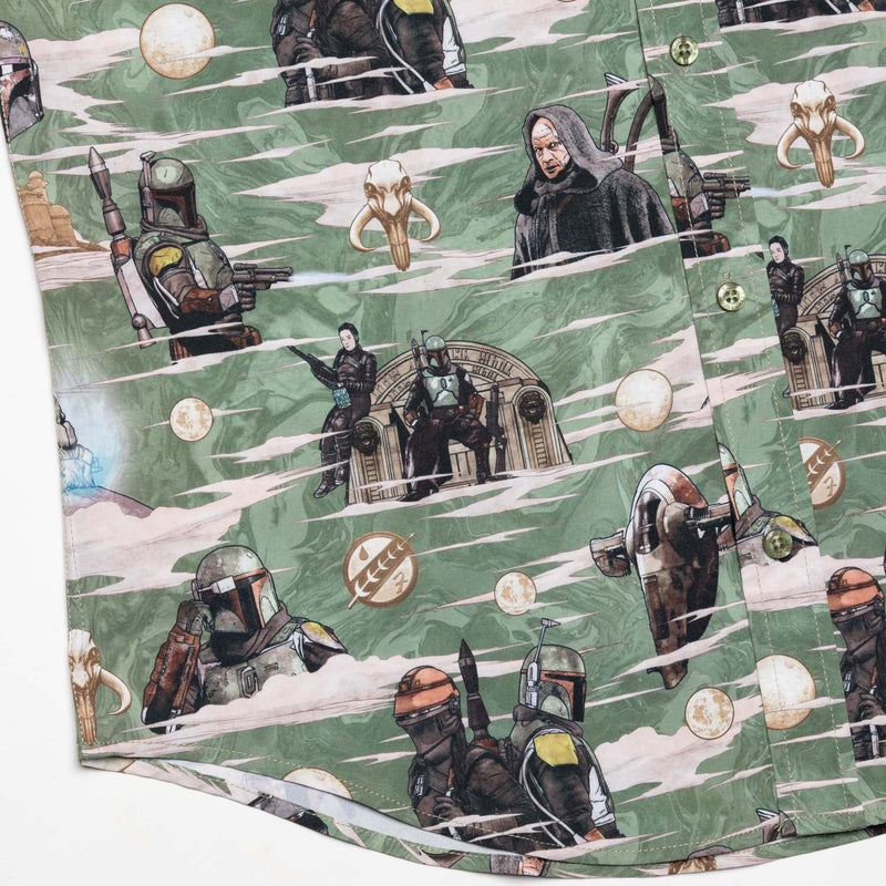 RSVLTS Rebirth KUNUFLEX Short Sleeve Shirt in Black — detail 5