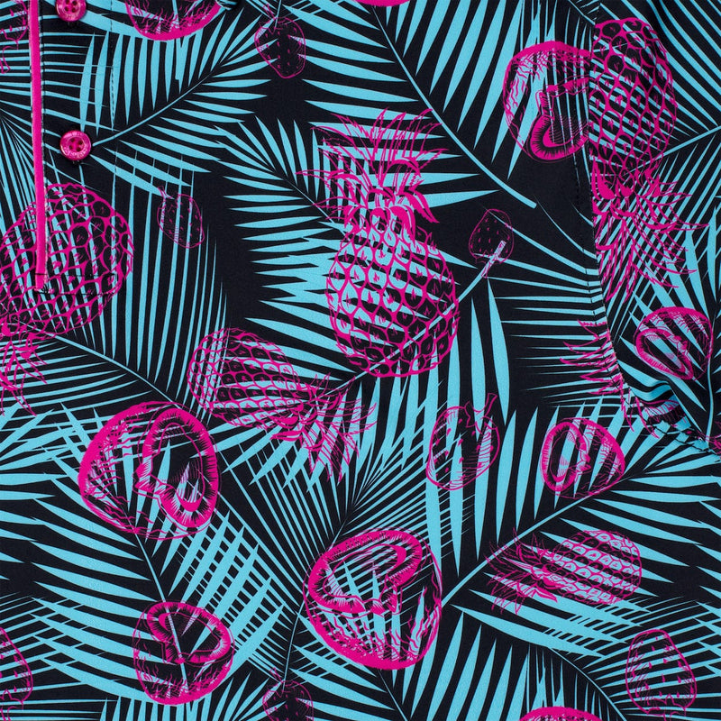 RSVLTS Miami Vice All-Day Polo in Black — detail 8