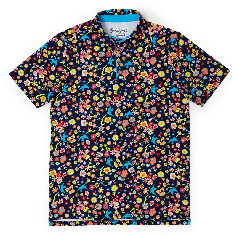 RSVLTS El Mantel All-Day Polo in Multicolor — front view