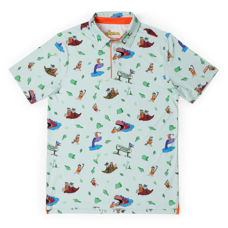 RSVLTS Loyal Order of Dinosaurs' Tourney All-Day Polo in Green — detail 2