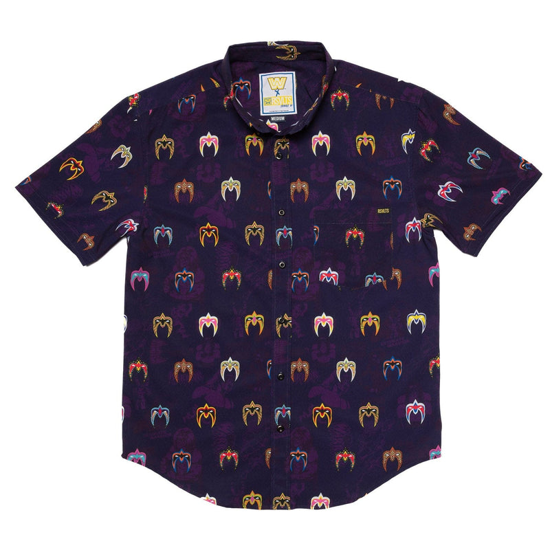 RSVLTS I Am The Ultimate Warrior KUNUFLEX Short Sleeve Shirt in Black — detail 2