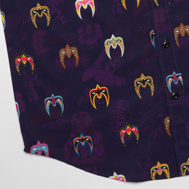 RSVLTS I Am The Ultimate Warrior KUNUFLEX Short Sleeve Shirt in Black — detail 5