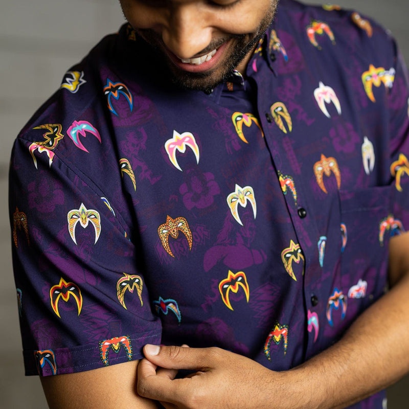 RSVLTS I Am The Ultimate Warrior KUNUFLEX Short Sleeve Shirt in Black — detail 7