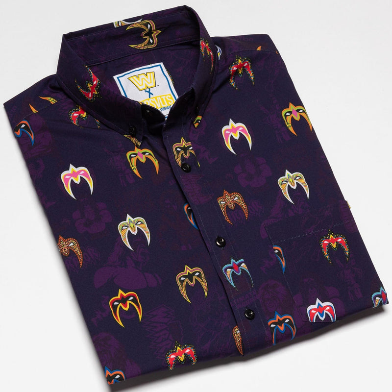 RSVLTS I Am The Ultimate Warrior KUNUFLEX Short Sleeve Shirt in Black — detail 9