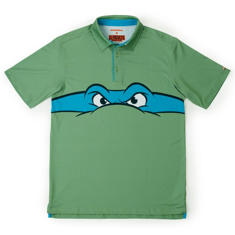 RSVLTS Leonardo All-Day Polo in Green — front view