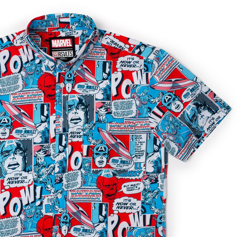 RSVLTS The First Avenger KUNUFLEX Short Sleeve Shirt — detail 2