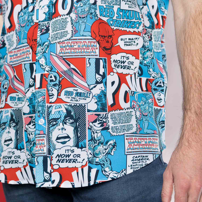 RSVLTS The First Avenger KUNUFLEX Short Sleeve Shirt — detail 7