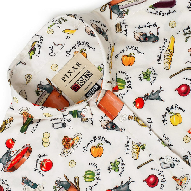 RSVLTS Bon Rat-Pétit KUNUFLEX Short Sleeve Shirt in Neutral — detail 5