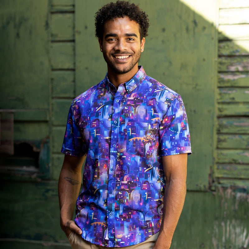 RSVLTS Land of the Dead KUNUFLEX Short Sleeve Shirt — detail 4