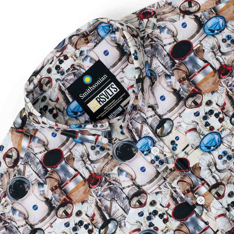 RSVLTS Suit Up KUNUFLEX Short Sleeve Shirt in Multicolor — detail 3