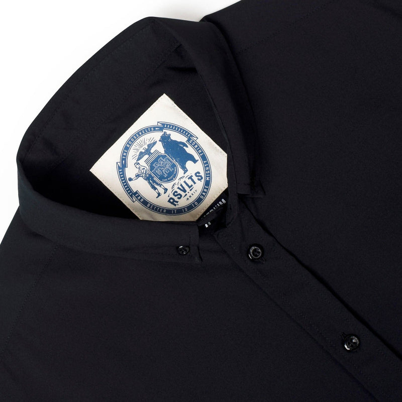 RSVLTS Black Sand Beach KUNUFLEX Short Sleeve Shirt — detail 3