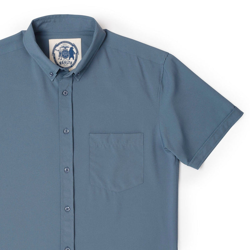 RSVLTS Summer Storm KUNUFLEX Short Sleeve Shirt — detail 2